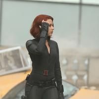 Scarlett Johansson on the film set of 'The Avengers' | Picture 69446